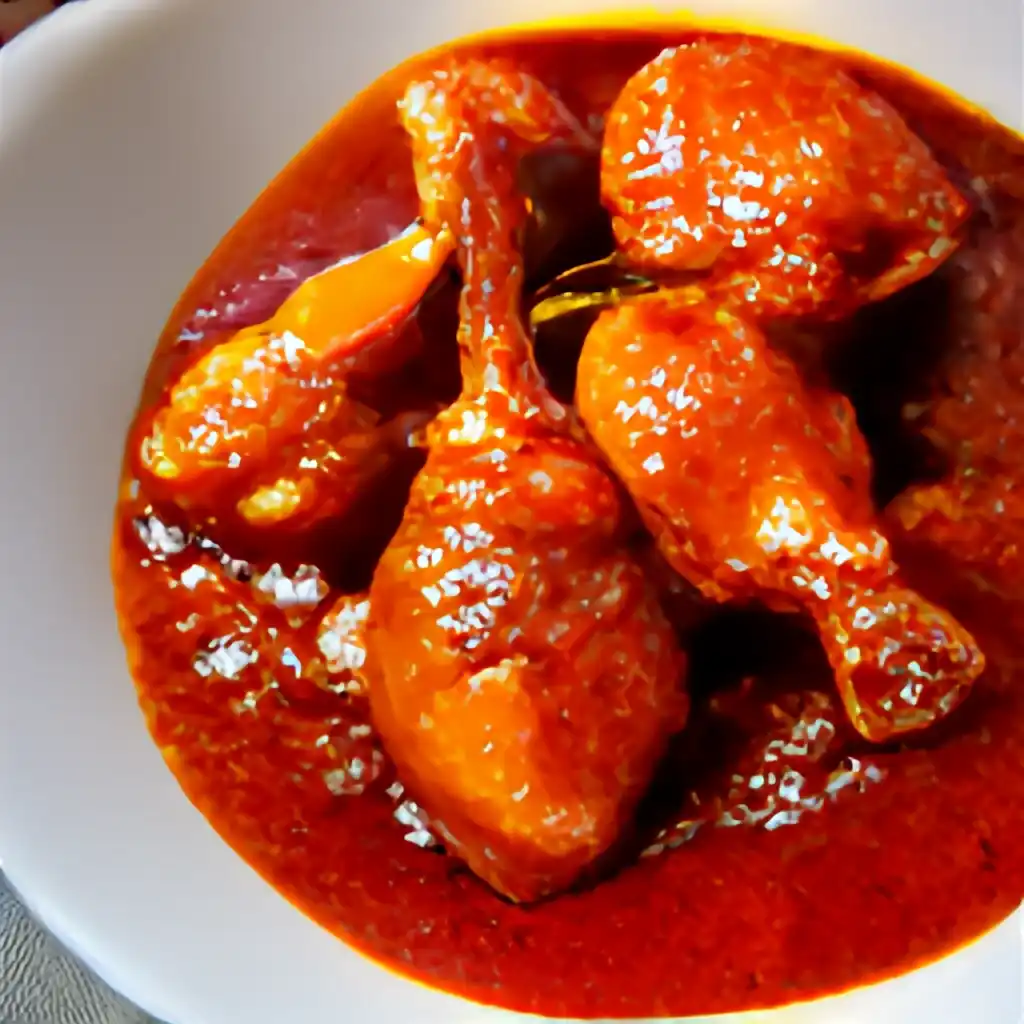 Ayam Masak Merah Simple