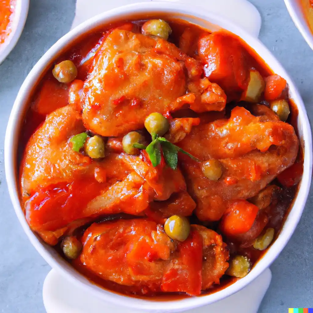 Ayam masak merah berkuah
