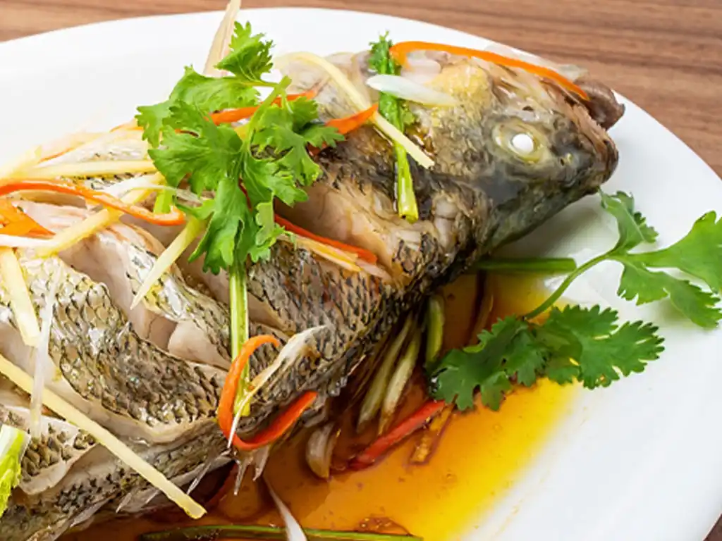 Resepi Ikan Siakap Stim Halia