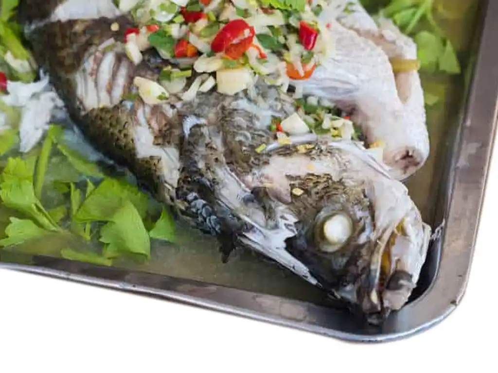 Resepi Ikan Siakap Stim Limau